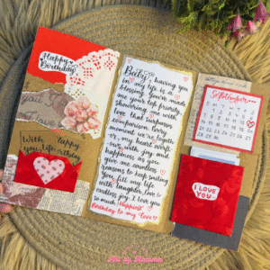 Customised Love Trifold Card | Handmade Personalized Greeting