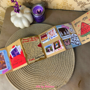 Surprise Zigzag Card | Handmade Personalized Greeting Card