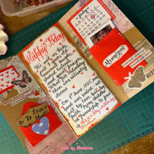 Trifold Letter Card with Polaroids | Handmade Personalized Keepsake