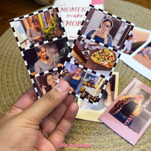 Polaroids Memory Pack | Custom Printed Photos with Holder Card