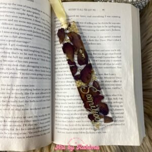 Customised Rose Petals Preserved Pendant | Handmade Floral Jewellery
