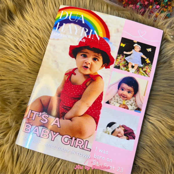 Stack of personalised custom magazines A4 size