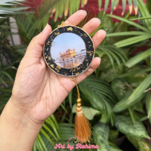 Customized Dual-Sided Resin Car Hanging