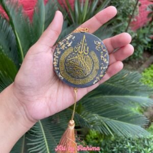 Resin Car Hanging – Dual Sided