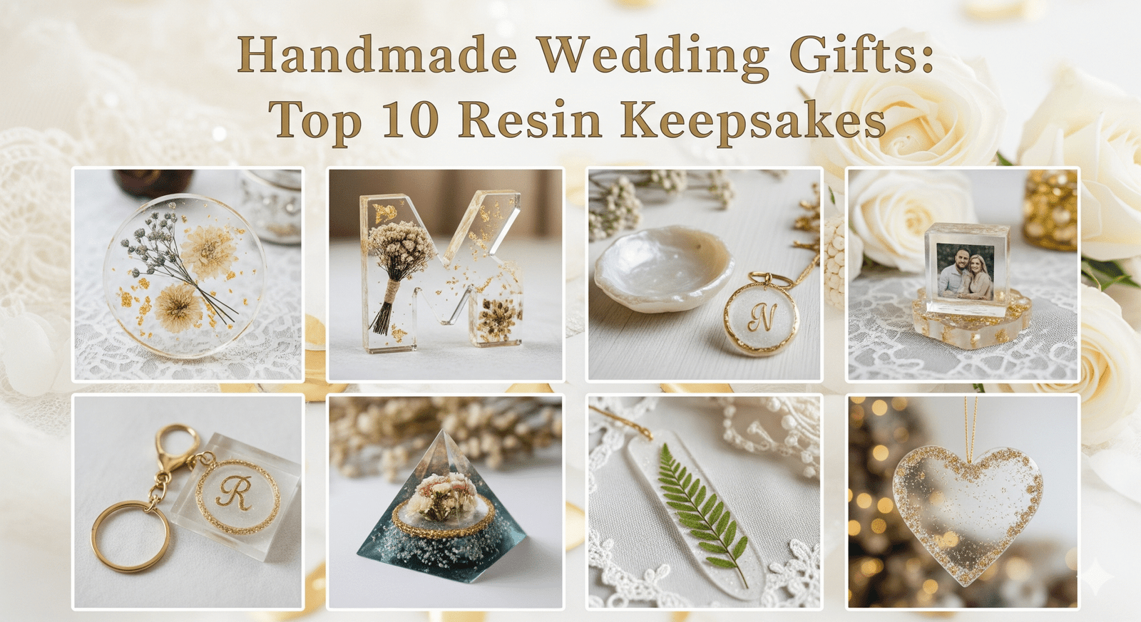 You are currently viewing Handmade Wedding Gifts: Top 10 Resin Keepsakes