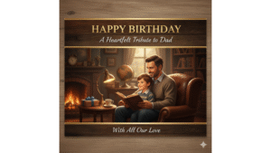 Read more about the article Greeting Card for Father’s Birthday: A Heartfelt Tribute to Dad
