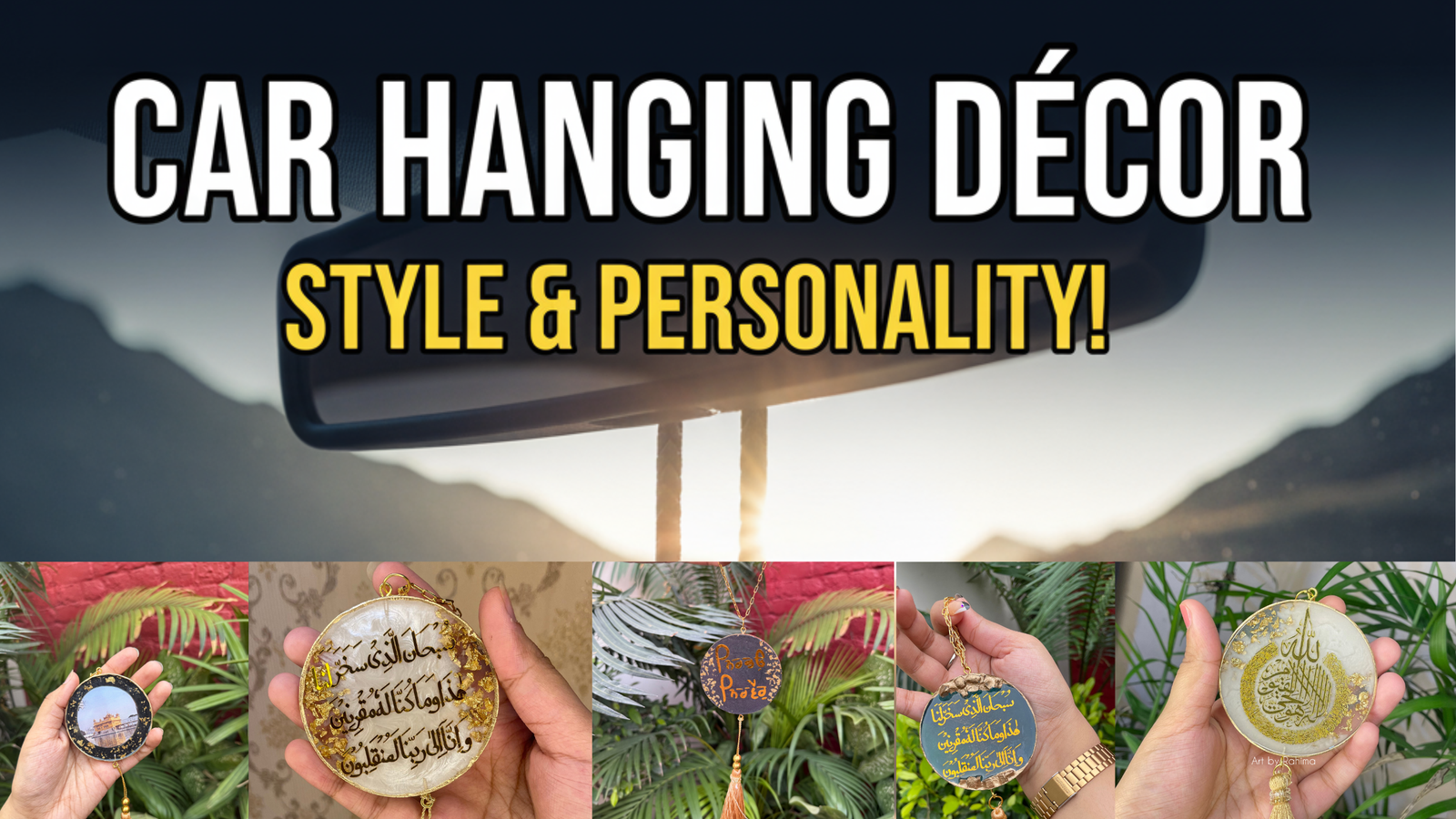 You are currently viewing Car Hanging Décor: Elevate Your Drive with Style, Faith & Personality