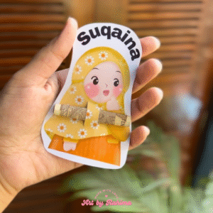 Mini Eidi Cards | Name Customised Cute Eid Money Cards (Pack of 7)