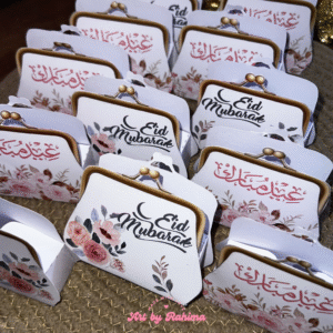 Eidi Bags – Elegant Eidi Money Gift Bags (Set of 2)